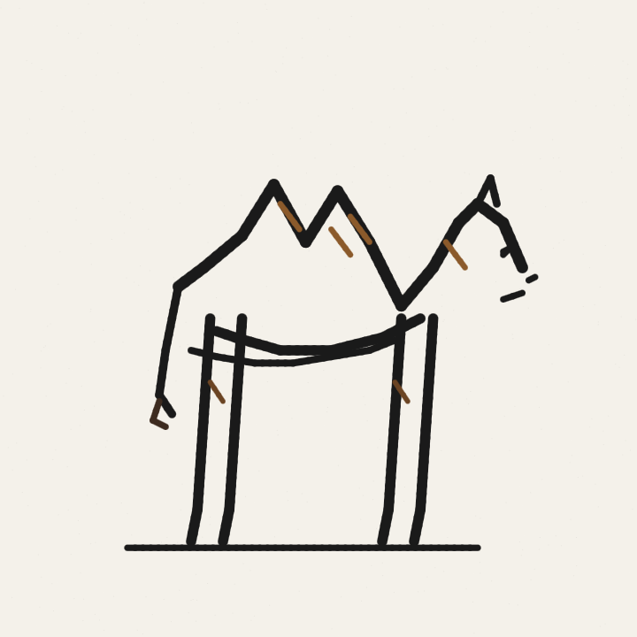 Draw camel